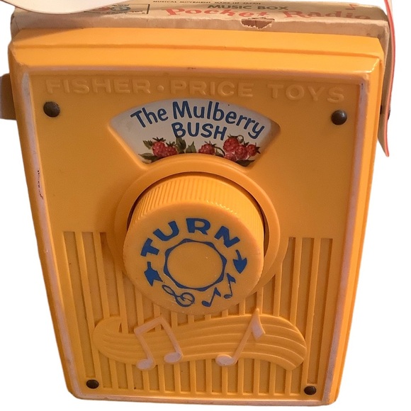 Fisher Price Vintage Pocket Radio Music Box - Picture 2 of 4